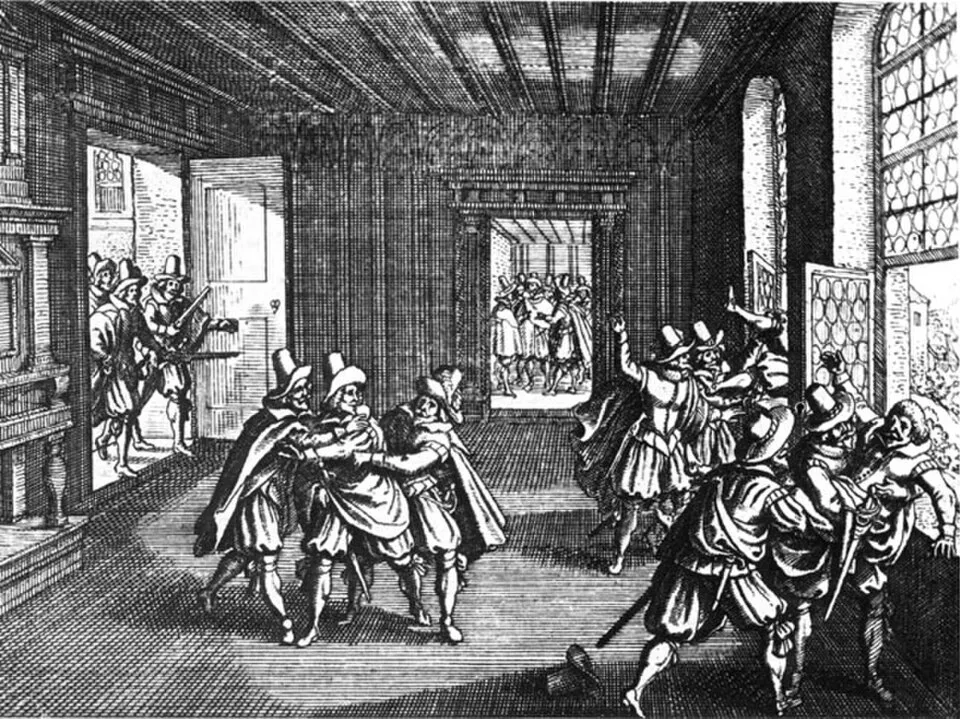 第三次布拉格抛窗事件，1618年