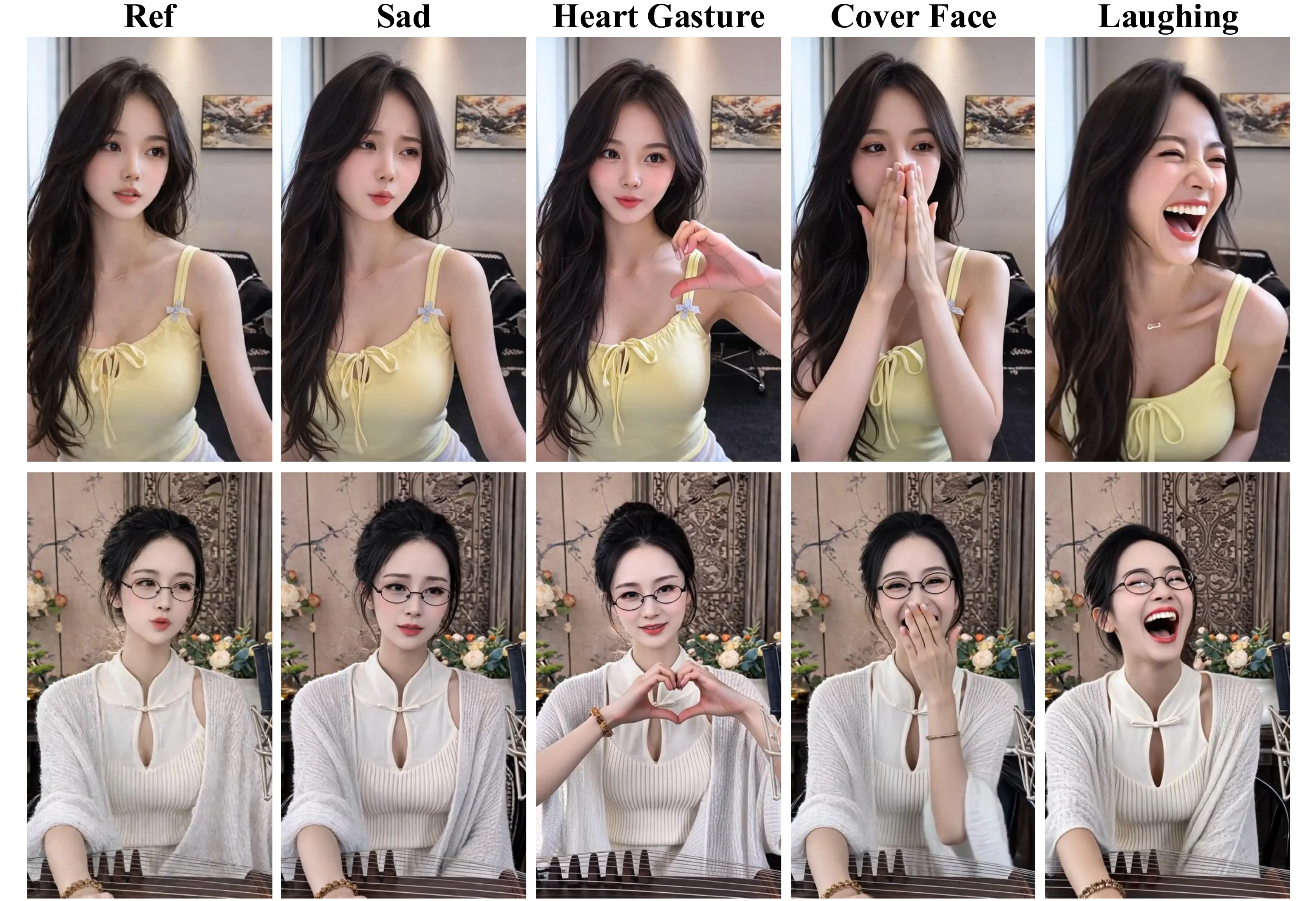 Emotion and Action Editing Module